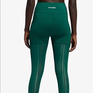 Ivy Park Mesh 3-Stripes Tights size small